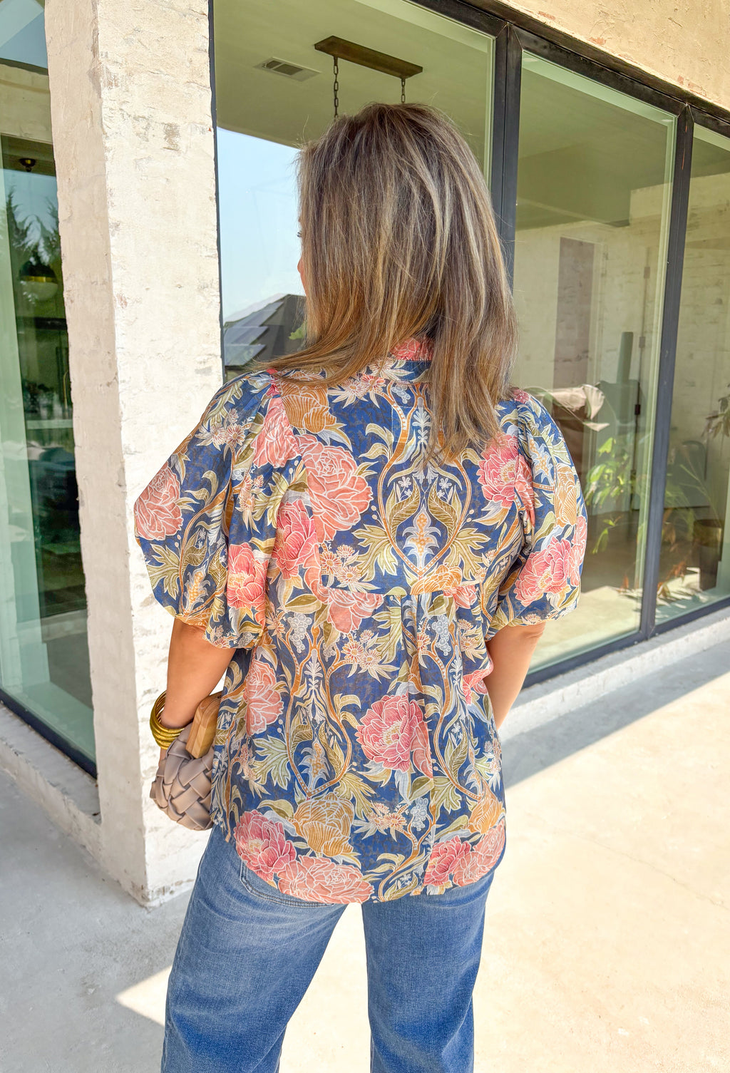 Asking Again Floral Top