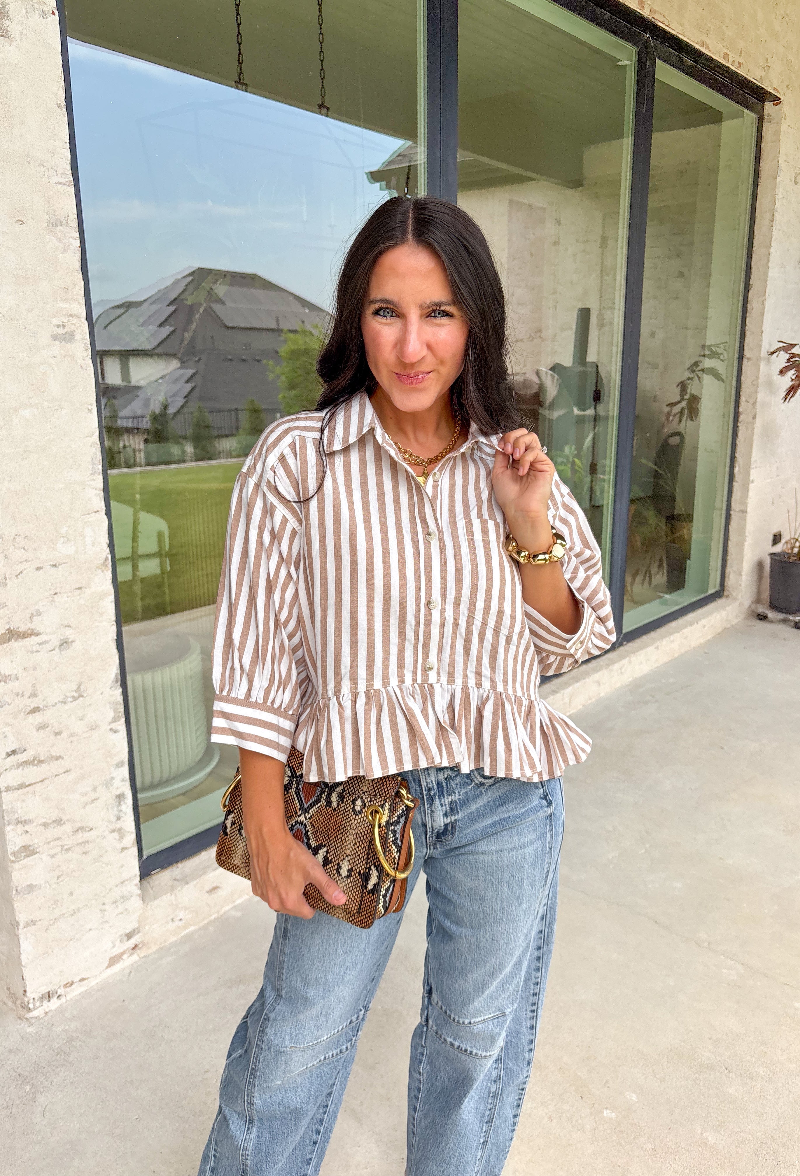 Read My Mind Stripe Top