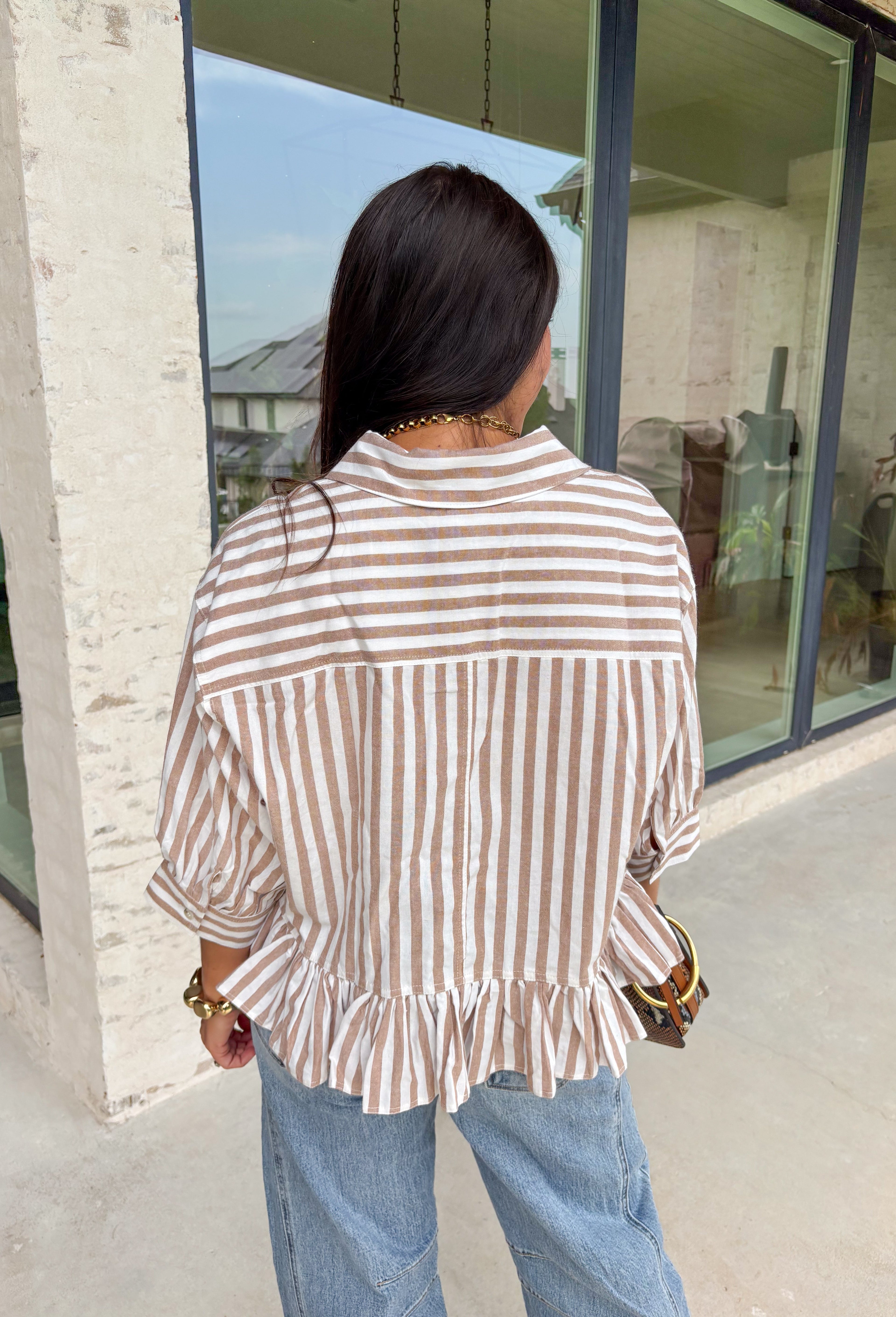 Read My Mind Stripe Top